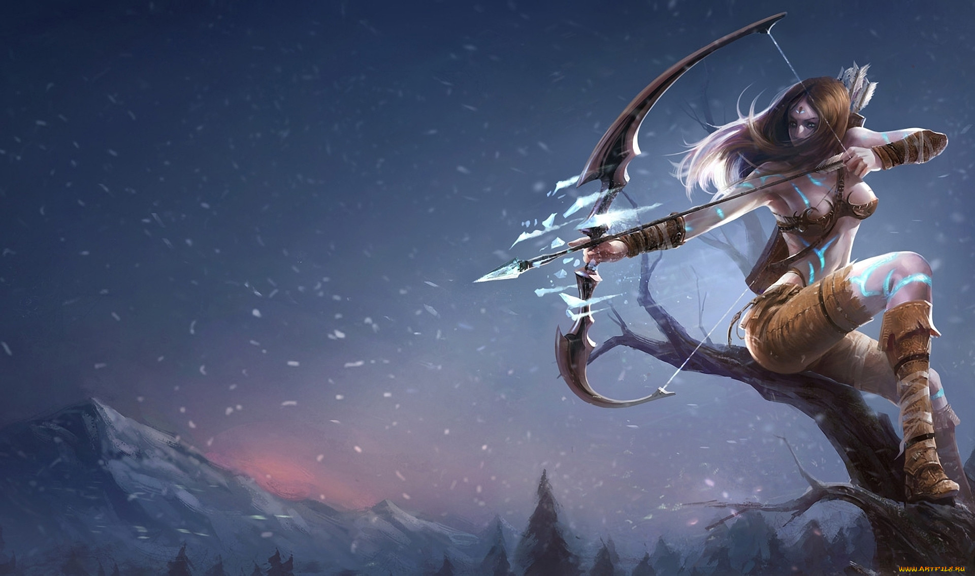 league, of, legends, , , , , , ashe